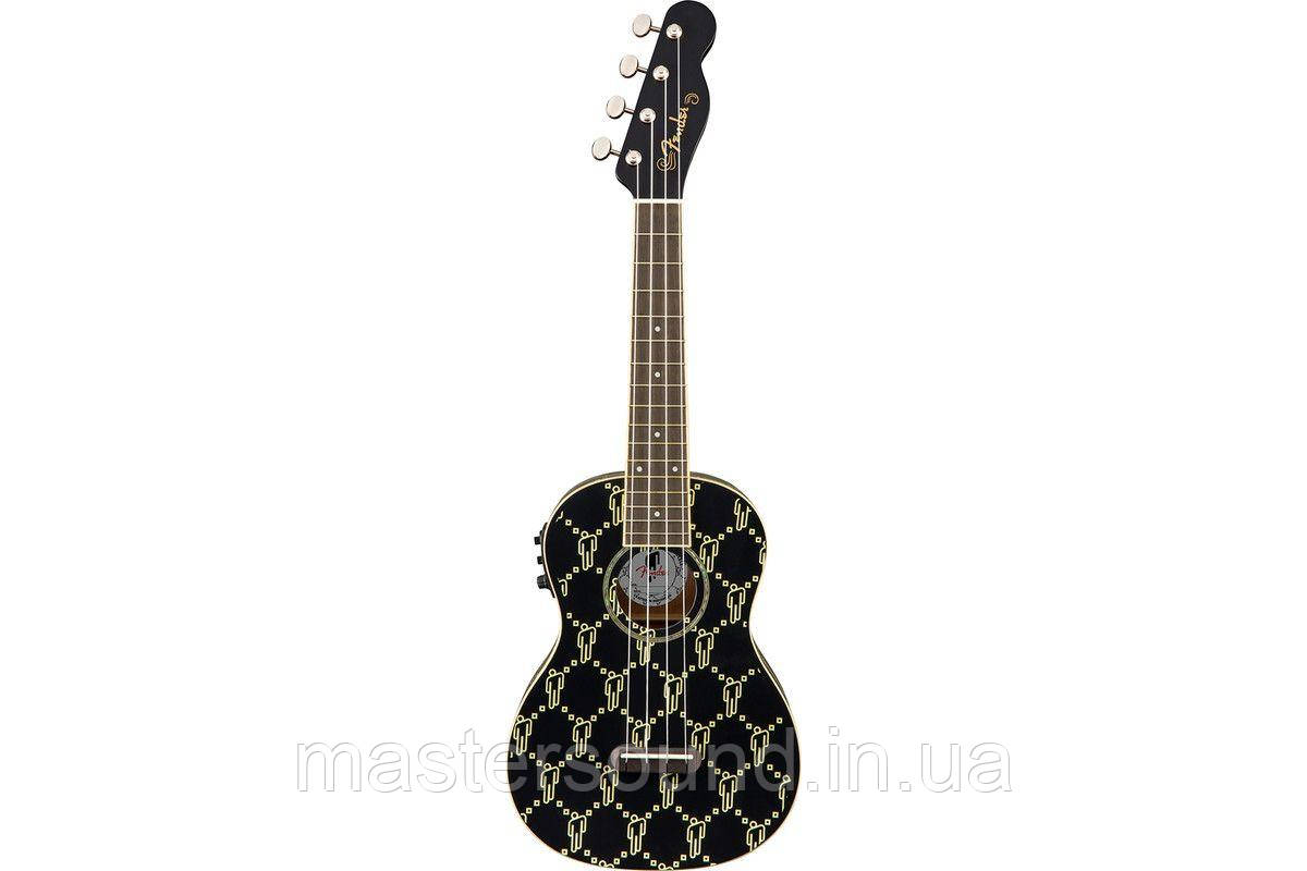 Укулеле Fender Billie Eilish Ukulele BLK WN, фото 1