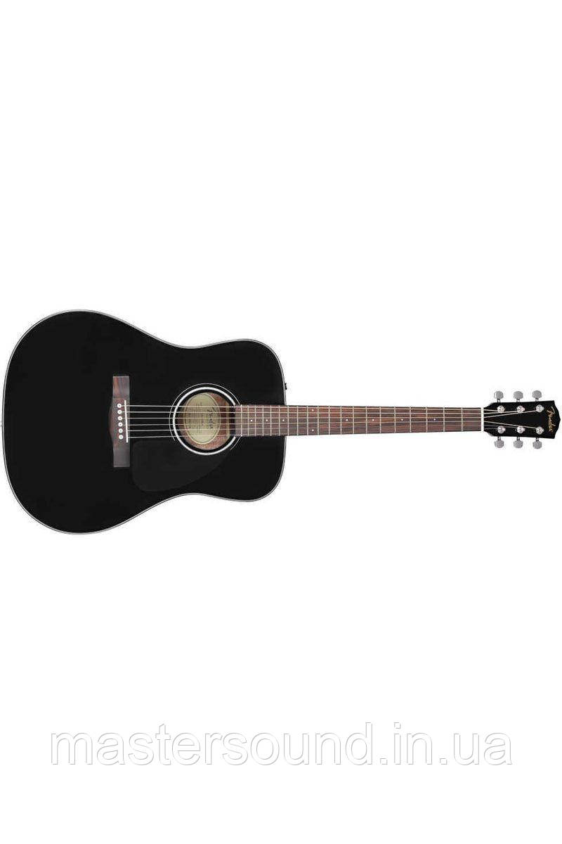 Акустична гітара Fender CD-60 V3 WN Black, фото 1