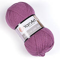 Yarnart MERINO DE LUXE 50 (Мерино де Люкс 50) № 3017 сухая роза (Пряжа полушерсть, нитки для вязания)