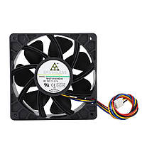 Кулер для асика Asic Bitmain Brushless SHLF1212CHE-03 DC12V 2.7A 12CM S9 S7 Fast Heat