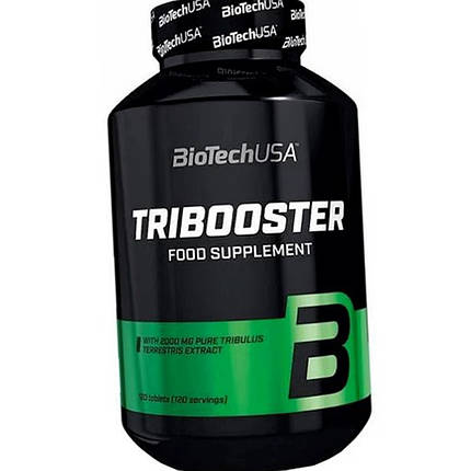 Трибулус Бустер тестостерону BioTech Tribooster 120 таб, фото 2