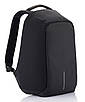 Міський рюкзак-антизлодій Bobby Mini із захистом від кишень та USB-портом для заряджання чорний 198317, фото 3