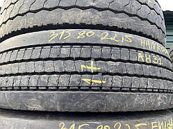 Вантажна шина 315/80R22.5 Hankook AH31 (12мм) 17рік