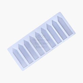 Силіконовий текстурний мат — Забір, 9 комірок (8*5,2 см)