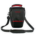 Сумка для фотоапарата , протиударний чохол Чорний з червоним ( код: IBF061BR ), фото 2