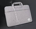 Сумка чохол для ноутбука 15,6" Сіра ( код: IBN007S2 ), фото 5