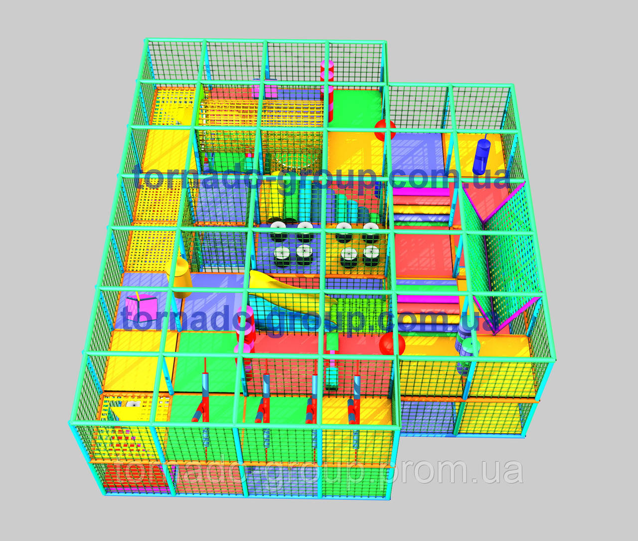 Игровой детский лабиринт Т-образный - фото 4 - id-p257452850