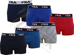 Труси боксери чоловічі FILA бавовна 6 шт (XL)