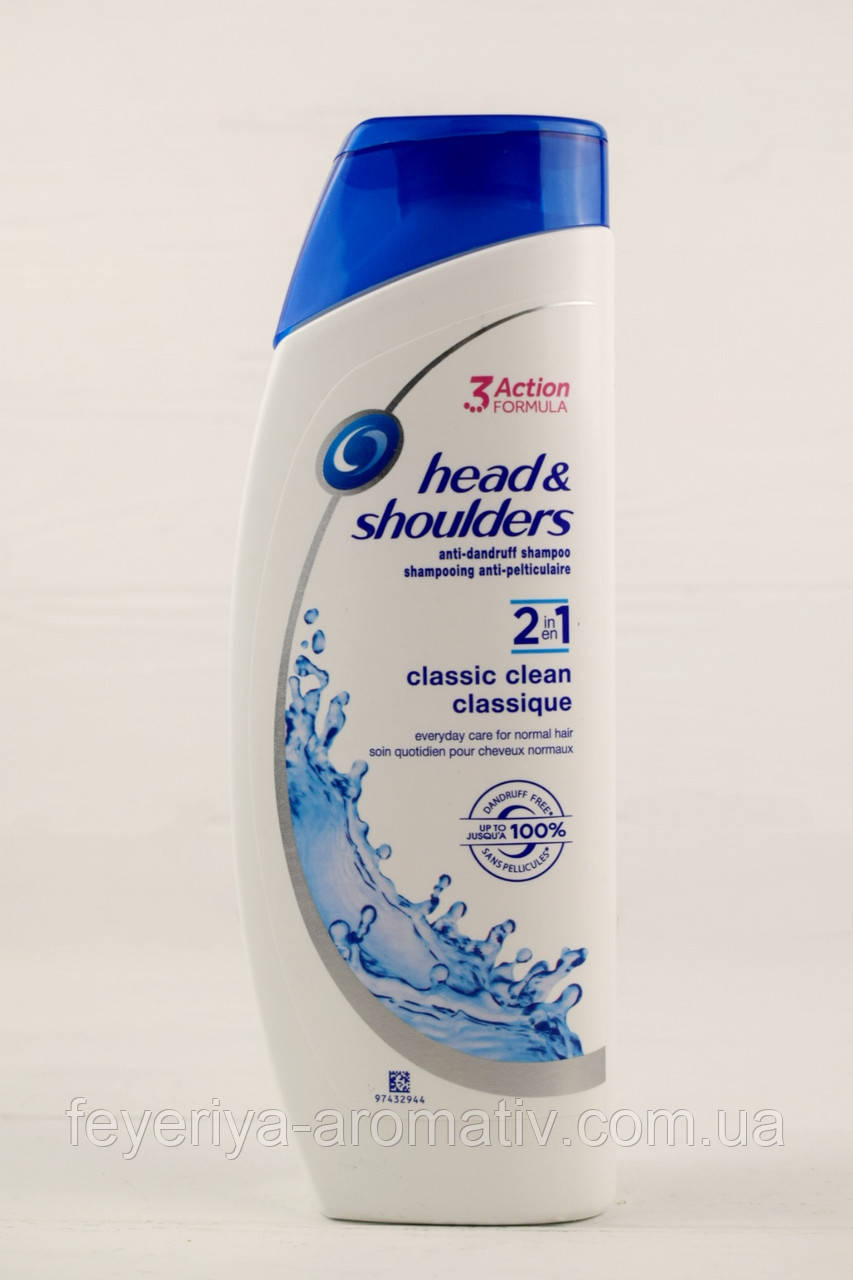 Шампунь Head & Shoulders classic clean 400 мл (Великобритания) - фото 1 - id-p541273570