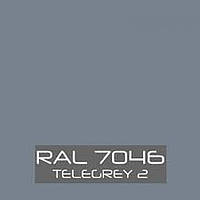 Полиэфирная порошковая краска Etika RAL 7046 глянец
