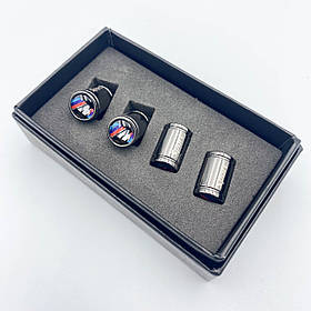 Захисні ковпачки на ніпеля Sport M-power BMW (БМВ) 4 шт Чорні