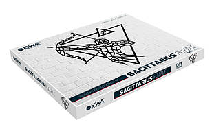 Панно інтер'єрне дерев'яне на стіну ZODIAC SIGNS: SAGITTARIUS 78,5x77,8x0,7см. 272ел. Знаки зодіаку: Стрілець