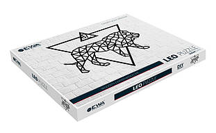 Панно інтер'єрне дерев'яне на стіну ZODIAC SIGNS: LEO 78,1x72x0,7см. 269ел. Знаки зодіаку: Лев