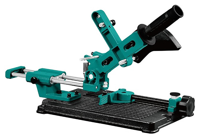 Станок Sturm 1094-AG-125 для кріплення УШМ з шкалу 115-125 мм, протяг 140 мм, станина 335 х 215 мм