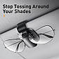 Автомобільний тримач для окулярів Baseus Platinum Vehicle Eyewear Clip (clamping type), фото 2