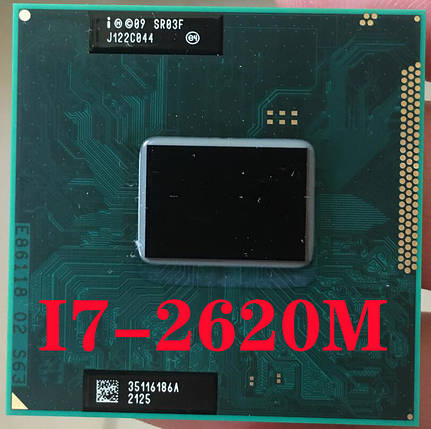 Процесор для ноутбука intel core i7 2620m, фото 2