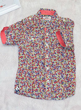 Сорочка літня для хлопчика з коротким рукавом