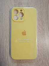 Чохол для Iphone 13 Pro Max Silicone Case Yellow