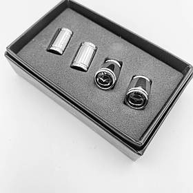 Захисні ковпачки на ніпеля Sport Mazda (Мазда) 4 шт Хром