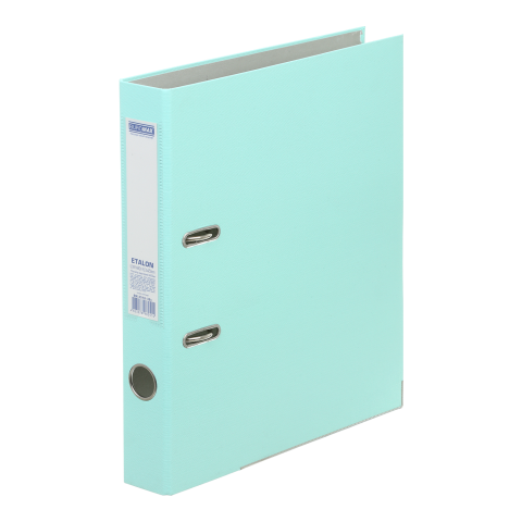 Реєстратор папка А4 50мм м'ятний ETALON PASTEL BUROMAX BM.3018-38c