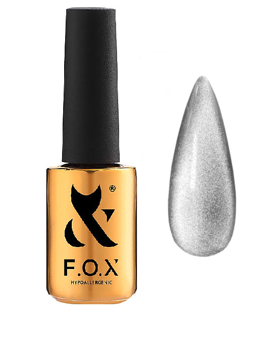 F. O. X gel-polish gold Quartz Cat Eye 001 6 ml