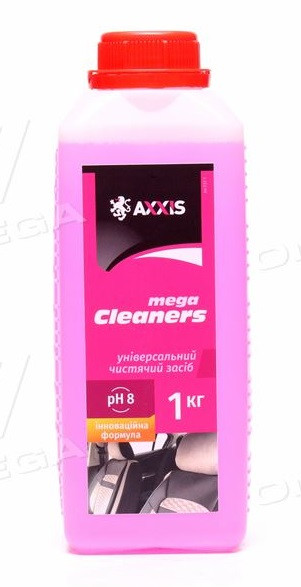 Очисник салону (хімчистка) Mega Cleaners каністра 1 л (для безконтакту) AXXIS