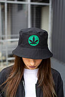 Панамка Without Ring Cannabis Grean Woman L Black