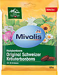 Mivolis Bonbon Original Schweizer Kräuter zuckerfrei Екстракт 20 Швейцарських трав і меду без цукру 125 г