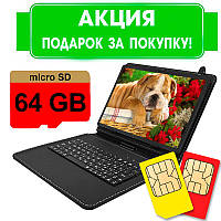 Игровой Планшет Galaxy Tab KT107 10.1 2/16GB ROM 3G + Чехол-клавиатура + Карта памяти 64GB