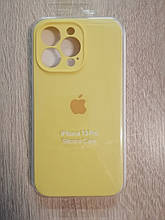 Чохол для Iphone 13 Pro Silicone Case Yellow