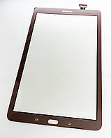 Тачскрін (сенсор) Samsung T561 Galaxy Tab E 9.6, T560 Самсунг, колір коричневий