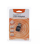 Wifi міні адаптер Kebidu 5 Ghz двохдіапазонний 600 Mbps