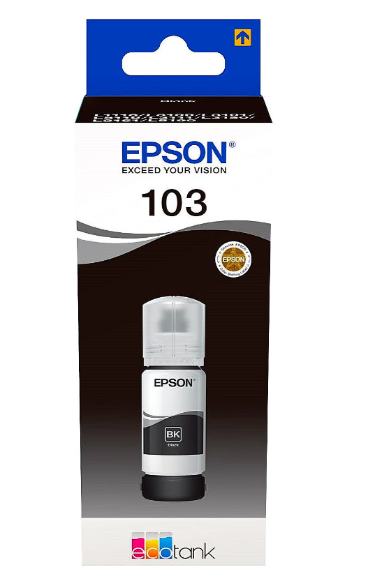 Epson 103 Black (C13T00S14A) - фото 1 - id-p1581246961