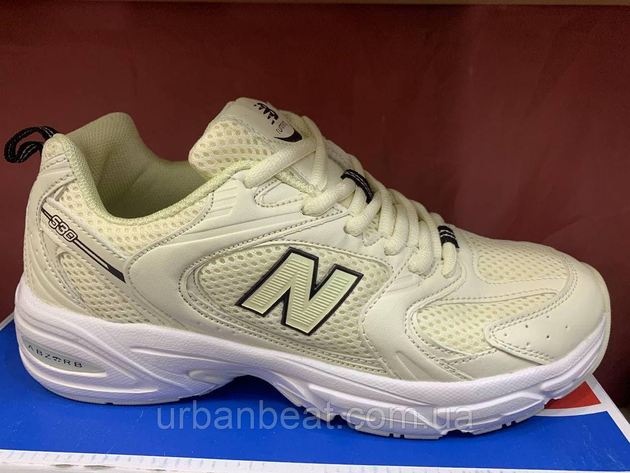 Жіночі кросівки New Balance 530 Beige/White, фото 1