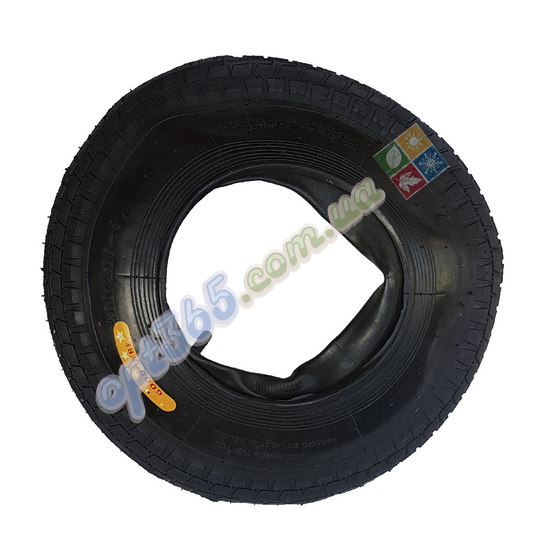 ΠΠΎΠΊΡΠΈΡΠΊΠ° Π· ΠΊΠ°ΠΌΠ΅ΡΠΎΡ 4.80/4.00-8 Good Tire