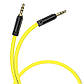 Кабель 3,5 на 3,5 HOCO UPA16 mini jack 3,5 mm AUX audio cable | 1M |. Yellow, фото 4
