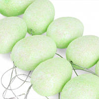 Декоративные крашанки нежно-зеленые, 6 см