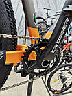 Гірський велосипед рама 19" Shimano DEORE 1*12 гальма гідравліка Shimano повітряна вилка Crosser X880 29", фото 8
