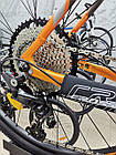 Гірський велосипед рама 19" Shimano DEORE 1*12 гальма гідравліка Shimano повітряна вилка Crosser X880 29", фото 11