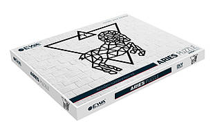 Панно інтер'єрне дерев'яне на стіну ZODIAC SIGNS: ARIES 74,3*73,9*0,7 див. 263ел. Знаки зодіаку: Овен