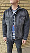 Куртка чоловіча джинсова стрейчева на гудзиках DIFFER, Туреччина, фото 4
