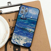 Чохол накладка для Apple iPhone 11 Pro Alitek Art Вінсент Ван Гог Морський пейзаж у Сент-Марі, фото 5