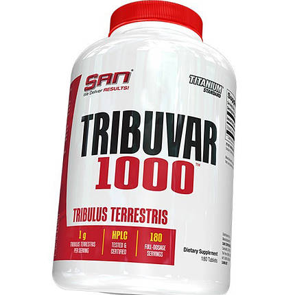 Трибулус Бустер тестостерону SAN Tribuvar 1000 180 таб, фото 2