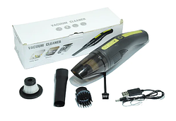 Автомобільний бездротовий пилосос HY05 GTM Vacum cleaner 2 в 1 Потужність 120 W Black