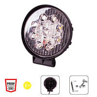 Фара робочого світла WLP-27R1S5 SPOT 9Led*3W (114*50)/10-30V/27W/6000K (WLP-27R1S5)