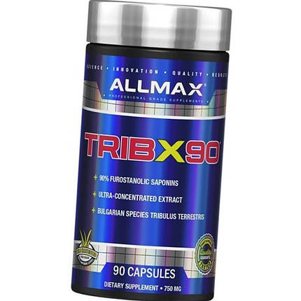 Трибулус Бустер тестостерону All Max TribX90 90 капс, фото 2