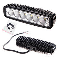 Фара рабочего света LML-K1918 FLOOD (6Led*3w) 160mm*45mm (K1918 F)