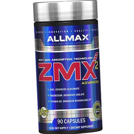 Бустер тестостерону All Max ZMX 90 капс, фото 2