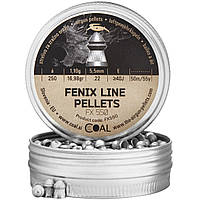 Кулі пневматичні Coal Fenix Line кал. 5.5 мм 1.1 г 250 шт/уп