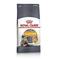 Royal Canin (Роял Канин) Hair &Skin Сухой корм для взрослых кошек с проблемной кожей и шерстью 4 кг